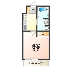 ブライト北巽の物件間取画像